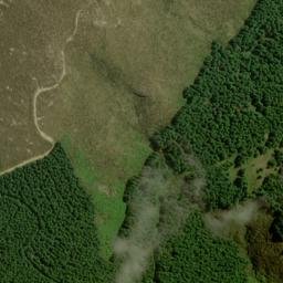 Satellite imagery of Ross Spur, NZ