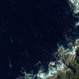 Satellite imagery of Black Point, NZ