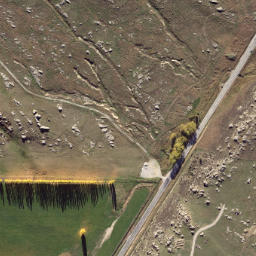 Satellite imagery of FLAT TOP HILL, NZ