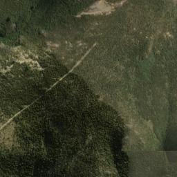 Satellite imagery of Iron Spur, NZ