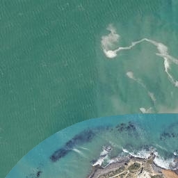 Satellite imagery of Punatoetoe Head, NZ