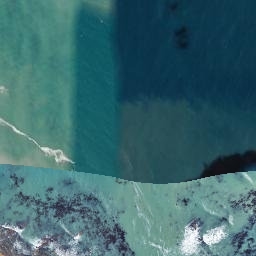 Satellite imagery of Punatoetoe Head, NZ