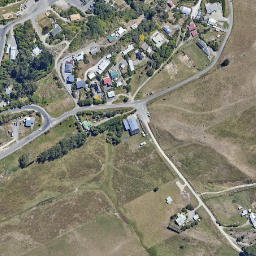Satellite imagery of Tikoraki Point, NZ