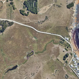 Satellite imagery of Moeraki Point, NZ