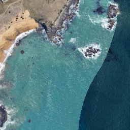 Satellite imagery of Okahau Point, NZ