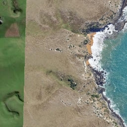 Satellite imagery of Okahau Point, NZ
