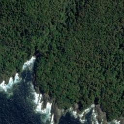 Satellite imagery of Adieu Point, NZ