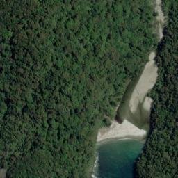 Satellite imagery of Adieu Point, NZ