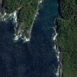 Satellite imagery of Adieu Point, NZ