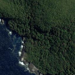 Satellite imagery of Adieu Point, NZ