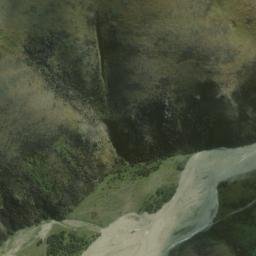 Satellite imagery of Ewe Ridge, NZ