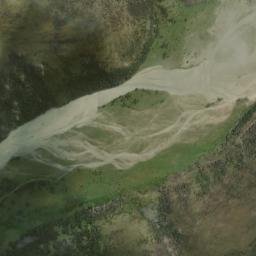 Satellite imagery of Ewe Ridge, NZ
