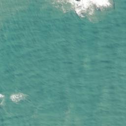 Satellite imagery of Shag Point, NZ