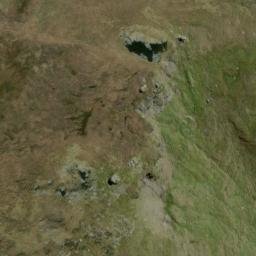 Satellite imagery of Titan Rocks, NZ