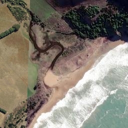 Satellite imagery of Bobbys Head, NZ