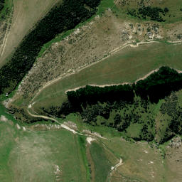Satellite imagery of The Three Brothers, NZ
