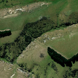 Satellite imagery of The Three Brothers, NZ