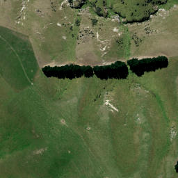 Satellite imagery of The Three Brothers, NZ