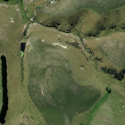 Satellite imagery of The Three Brothers, NZ