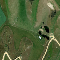 Satellite imagery of The Three Brothers, NZ
