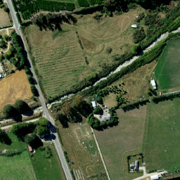 Satellite imagery of Dumbarton Rock, NZ