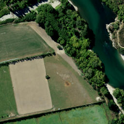 Satellite imagery of Dumbarton Rock, NZ