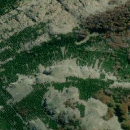 Satellite imagery of Cerro Castor, AR