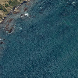 Satellite imagery of Cornish Head, NZ