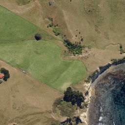 Satellite imagery of Brinns Point, NZ