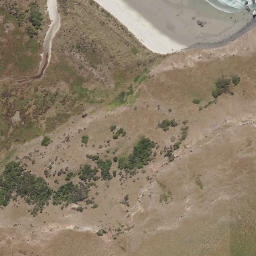 Satellite imagery of Pilot Point, NZ