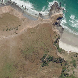 Satellite imagery of Pilot Point, NZ