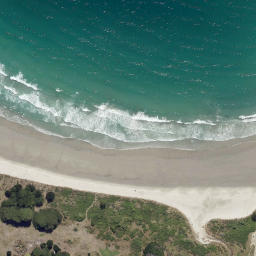 Satellite imagery of Pilot Point, NZ