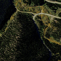 Satellite imagery of Hopkinsons Spur, NZ