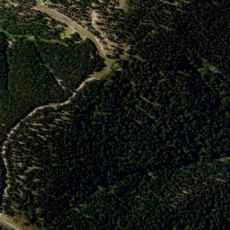 Satellite imagery of Hopkinsons Spur, NZ