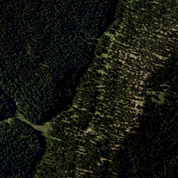 Satellite imagery of Hopkinsons Spur, NZ