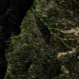 Satellite imagery of Hopkinsons Spur, NZ