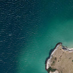 Satellite imagery of Taiaroa Head, NZ