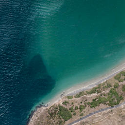 Satellite imagery of Harington Point, NZ