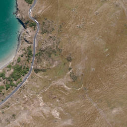 Satellite imagery of Harington Point, NZ