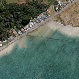 Satellite imagery of Otafelo Point, NZ