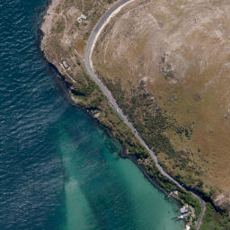 Satellite imagery of Harington Point, NZ