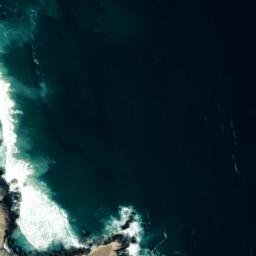 Satellite imagery of Rerewahine Point, NZ