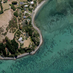 Satellite imagery of Otafelo Point, NZ
