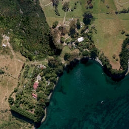 Satellite imagery of Pulling Point, NZ
