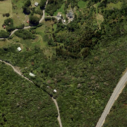 Satellite imagery of Leith Saddle, NZ
