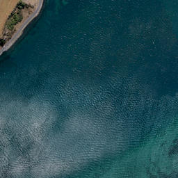 Satellite imagery of Pulling Point, NZ