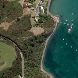 Satellite imagery of Goldie Point, NZ