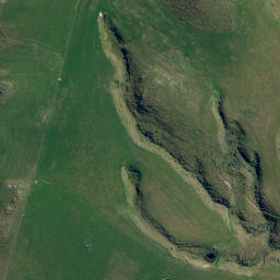 Satellite imagery of The Stoneman, NZ