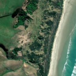 Satellite imagery of Te Whakarekaiwi, NZ