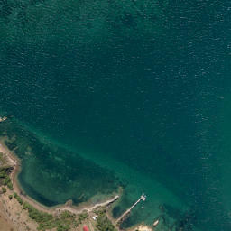 Satellite imagery of Quarantine Point, NZ